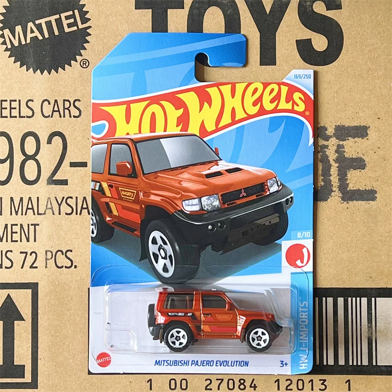 

Hot Wheels Toy Car 1:64 Hotwheels Super Car MITSUBISHI PAJERO EVOLUTION and More Birthday Gifts for Boys