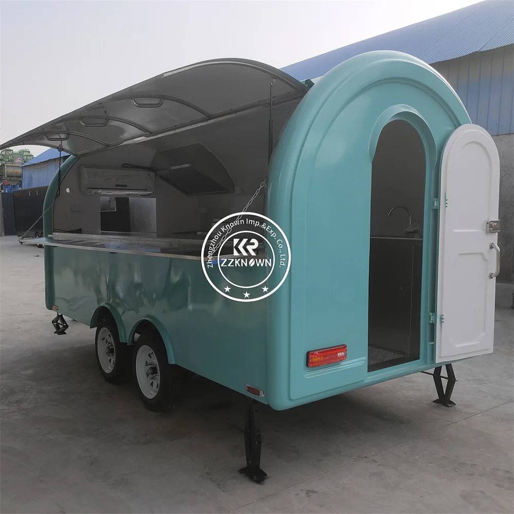 

Custom Mobile Kitchen Burger Fast Food Truck Hotdog Bbq Fast Food Trailer Cart Mobile Food Truck With VIN CE