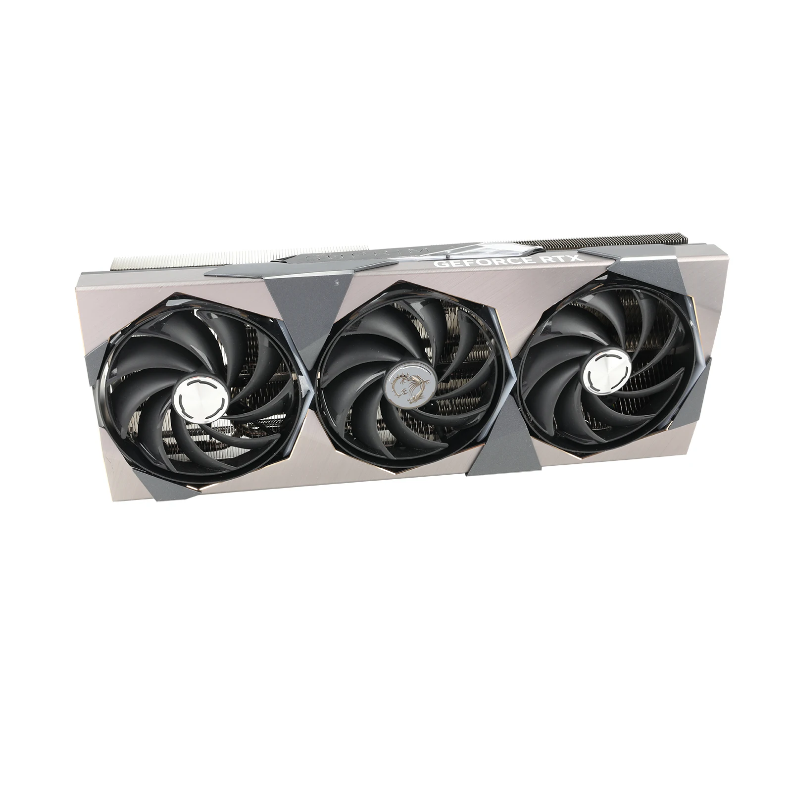 Disipador de calor de tarjeta de vídeo Original para MSI GeForce RTX 4070 Ti SUPRIM SE 12G, radiador enfriador de tarjeta gráfica RTX 4070ti con placa trasera