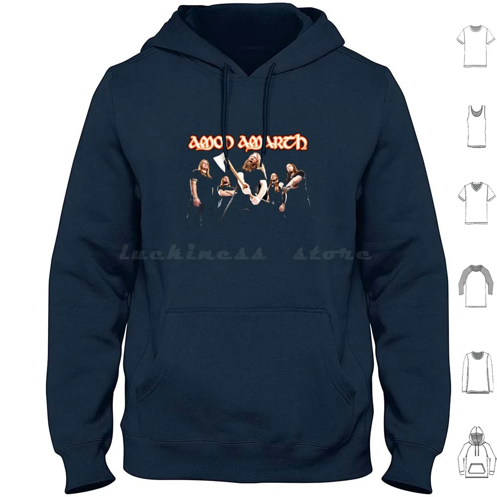 

Amon Amarth Band Tour 2022 толстовки с длинным рукавом Amon Amarth Music Amon Amarth Band Amon Amarth Amon