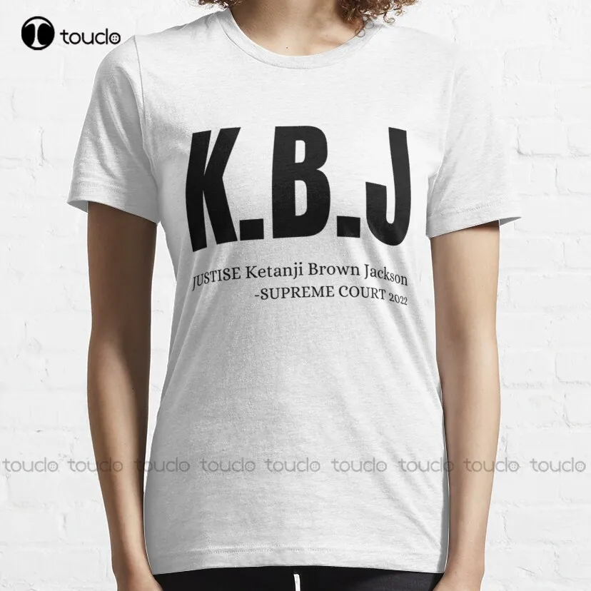 Kbj Ketanji Brown Jackson Classic T-Shirt Custom T Shirt Tee T Shirts Custom Unisex Tee Digital Printing Breathable Cotton Tee