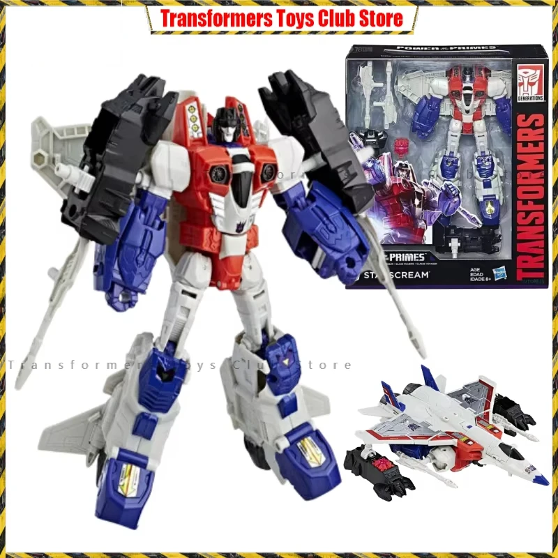 In Stock Transformers Power of The Primes Voyager Class Starscream Action Figure Model Collection Toy Gift