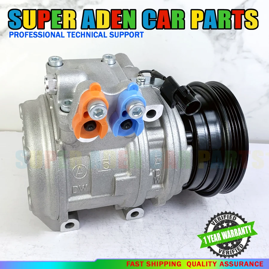 

Новый компрессор кондиционера переменного тока 10PA15C для Kia Sportage Hyundai Tucson 2007 2008 2009 977012E400 97701-2E400 978012E000 97801-2E000 12 В