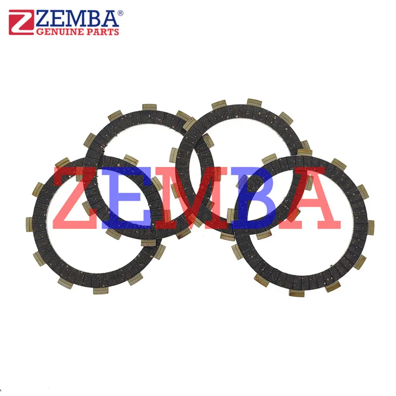 أجزاء الدراجة النارية مخلب لوحة الاحتكاك 4 قطعة 12 الأسنان لسوزوكي AX4 115 BEST125 GT125 #1