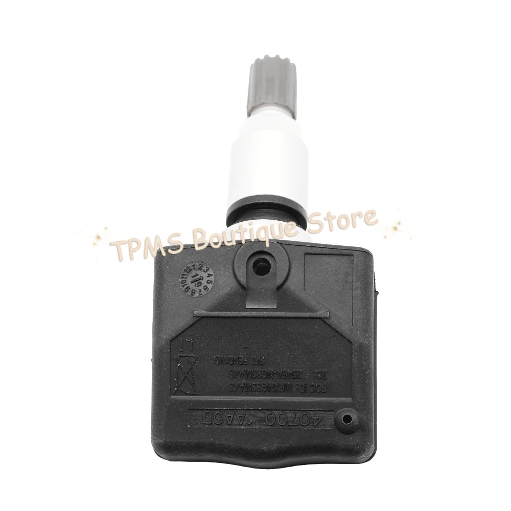 TPMS مستشعر ضغط الإطارات 4 قطعة 315 ميجا هرتز 40700-1AA0D لنيسان فيرسا تيتان باثفندر NV200 GT-R الحدود أرمادا 407001AA0D