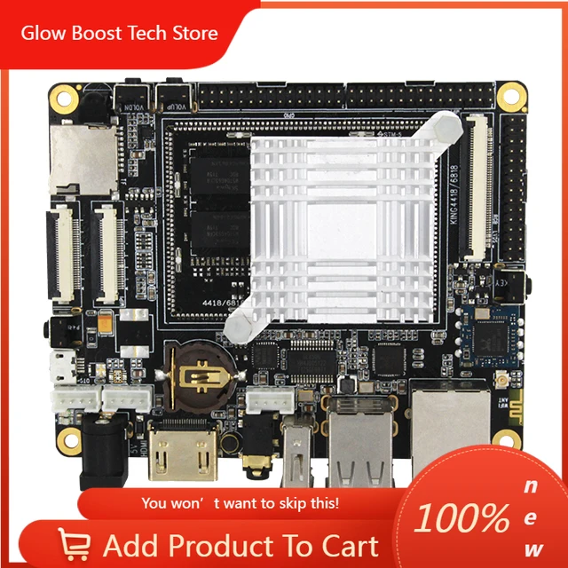 

Материнская плата NYRongpin Cortex-a9 с четырьмя ядрами S5P4418 для Samsung