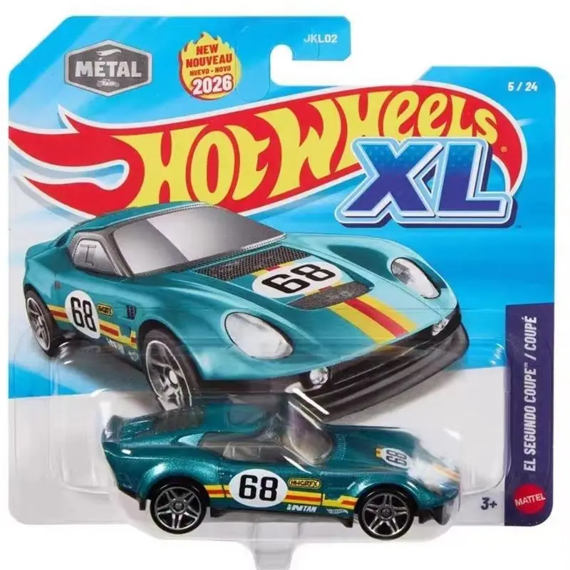 Hot Wheels Origineel 1:43 XL Porsche Toyota Subaru 2026 Serie Die-Cast Model Auto Collectie Verrassingsspeelgoed Auto's Model