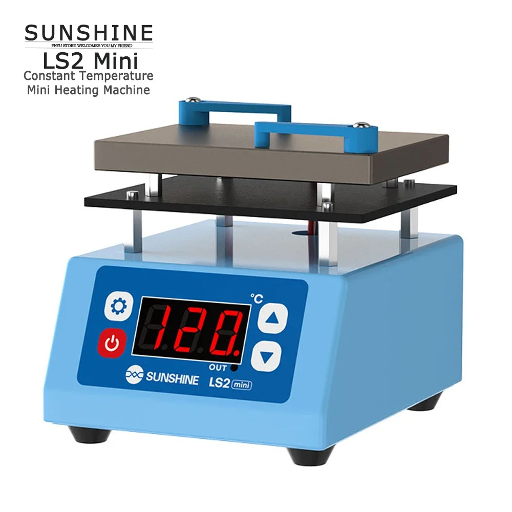 SUNSHINE LS2 MINI Heating Machine Smart Control Temperature Phone Motherboard Layered Tinning Tool Glue Removal Heating Table