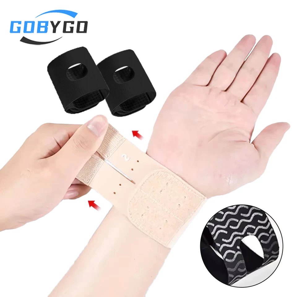 

GOBYGO 1/2 PCS TFCC Tear Injury Brace Training Hand Bands Safety Wrist Band Wrist Support Yoga Wrist Band Sprain Protection