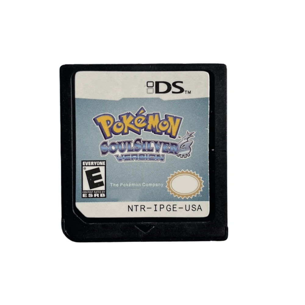 DS لعبة خرطوشة بوكيمون سلسلة لعبة فيديو وحدة التحكم بطاقة رينجر اللؤلؤ الماس HeartGold SoulSilver ل NDS 3DS لعبة المشجعين هدية
