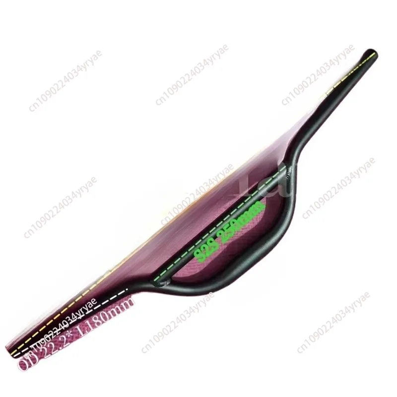 High Control Dirt Bike Handlebar 2nd Generation, Reinforced Aluminum Alloy Bicycle Riser Bar For BMX Dirt Jump Bike