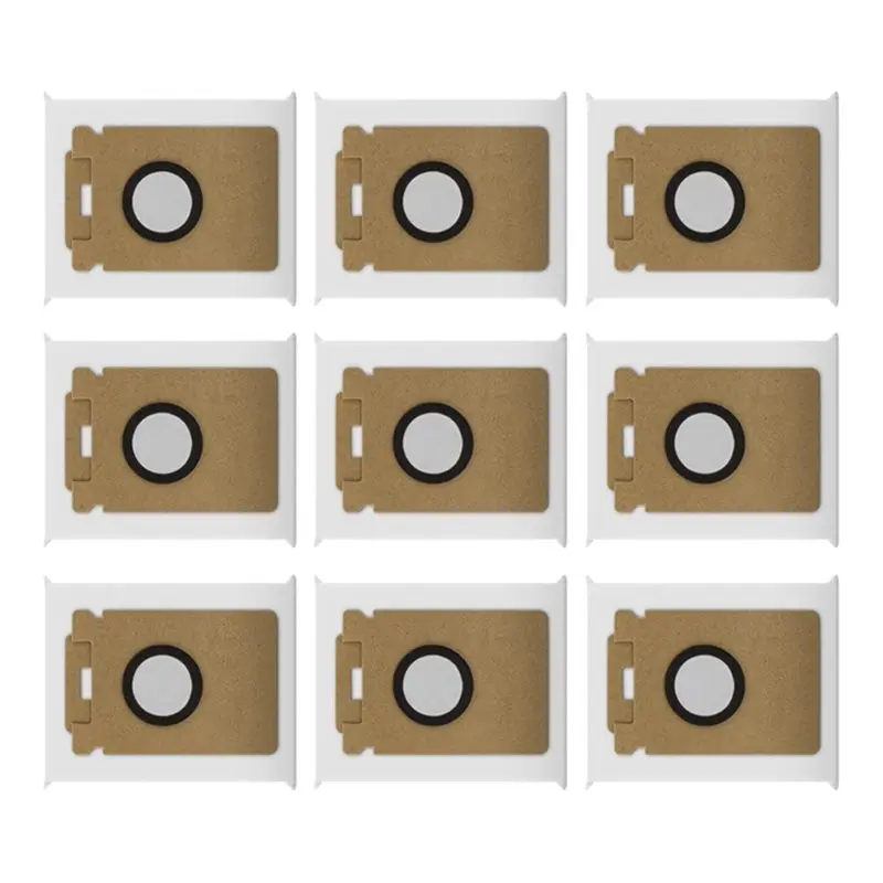 Bolsas de repuesto para polvo LITE (9 unidades) para Roborock H50 Ultra, accesorios para aspiradora, piezas de bolsa de basura