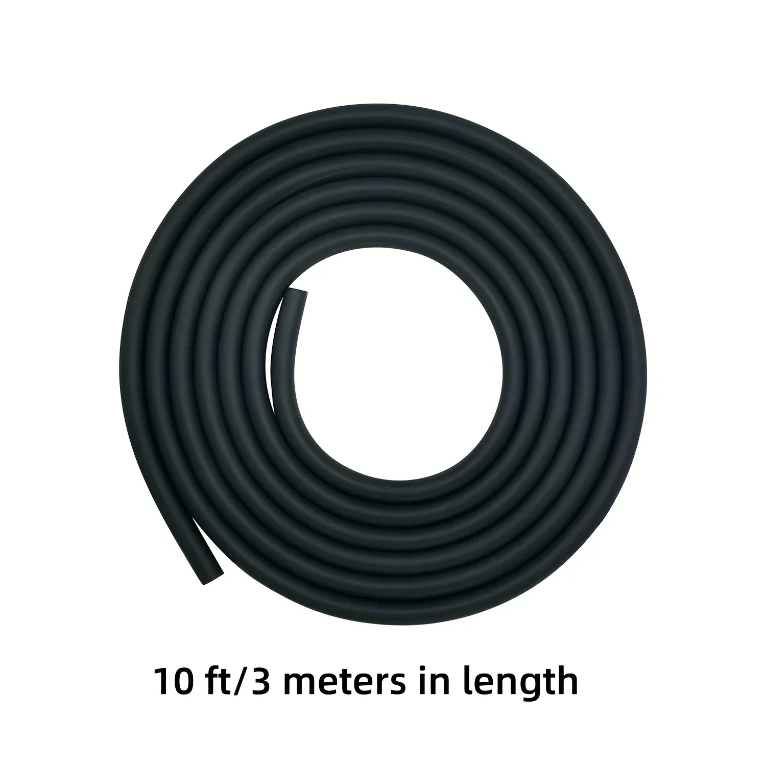 6mm x 3m Fuel Line Hose HD Rubber for Kawasaki Kohler Briggs Gas Diesel Engines Generators Powersports Fuel Pipes & Hoses