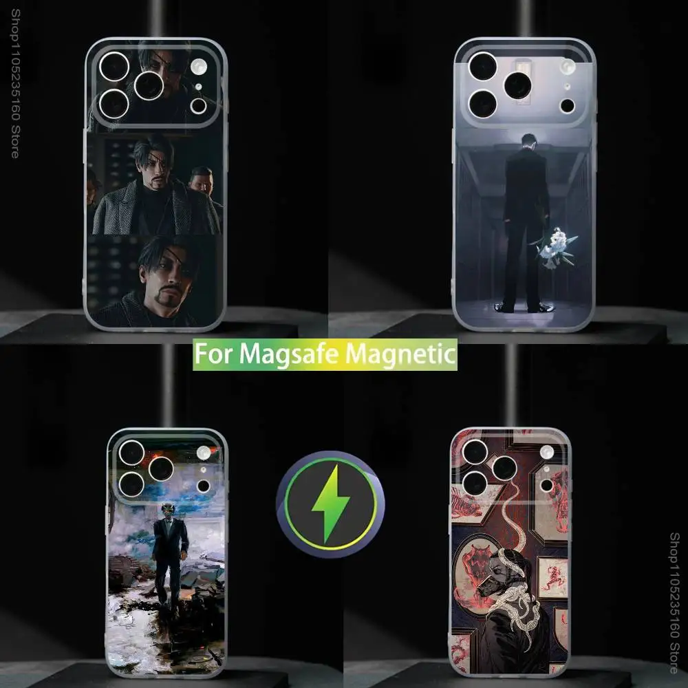 

Y-Yakuza 0 Game For iPhone 11,12,13,14,15,16,17,Pro,Max,Plus,Mini,SE4,E Phone Case With Magsafe Wireless