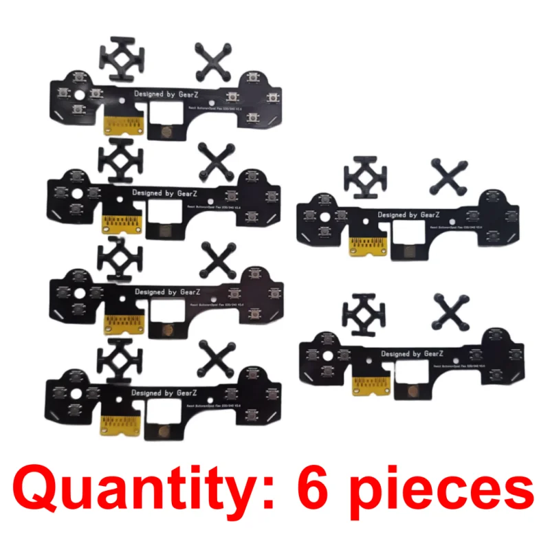 Zestaw przycisków do kontrolera PS5 GEARZ, niestandardowy taktyczny D-Pad, zestaw mechanicznych mikroprzełączników, kompatybilny z PS5 BDM030/040/050/060 — zdjęcie produktu 2