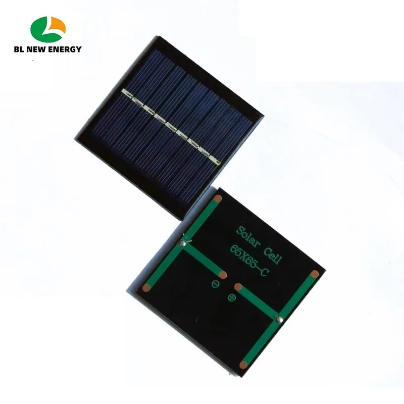 Wholesale 1000PCS 4.5V 0.6W Mini Solar Cell 65*65MM Poly Solar Panel Square Solar Plate DIY Solar Toys Educational Kits