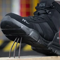 Work Boots Indestructible Safety Shoes Men Steel Toe Shoes Puncture-Proof Sneakers Women Non Slip Work Shoes Male Tactical Boots 5