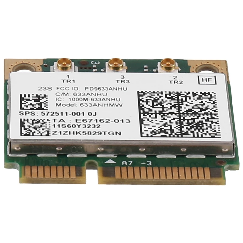 6300AGN 633ANHMW Wireless Wifi Card Mini Pcie Card 802.11A/G/N 2.4G+5.0 Ghz For Lenovo Thinkpad T410 T420 T430 X220 Y460