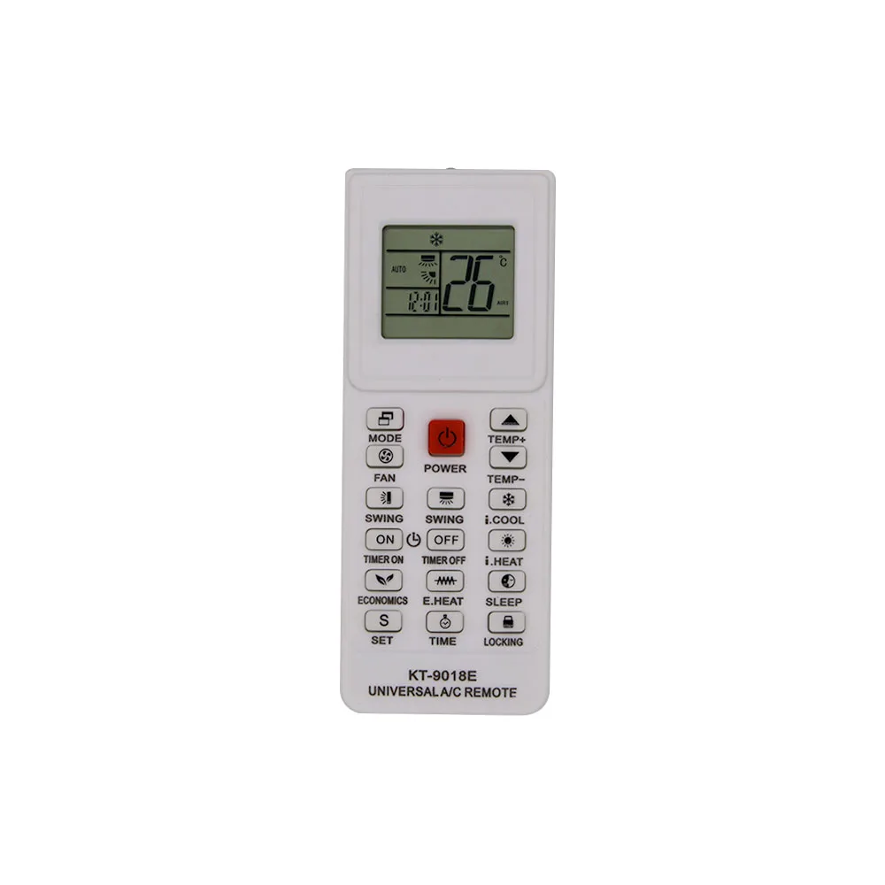 

Remote Control use for Universal Air Conditioner 4000 In 1 KT-9018E