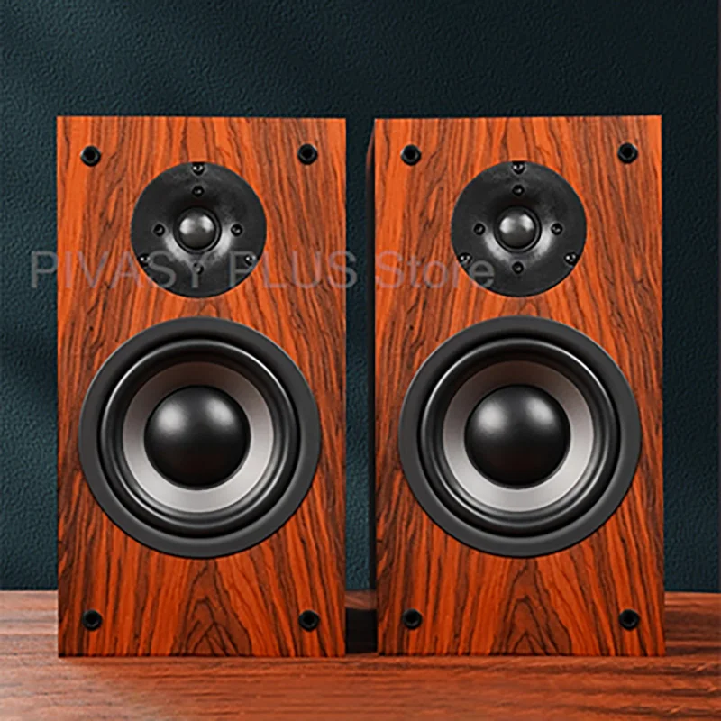 

6,5-дюймовые полочные колонки, 2-полосный пассивный громкоговоритель, 20-120 Вт, аудиосистема, 4 Ом, чувствительность 90 дБ, для домашнего кинотеатра, DJ