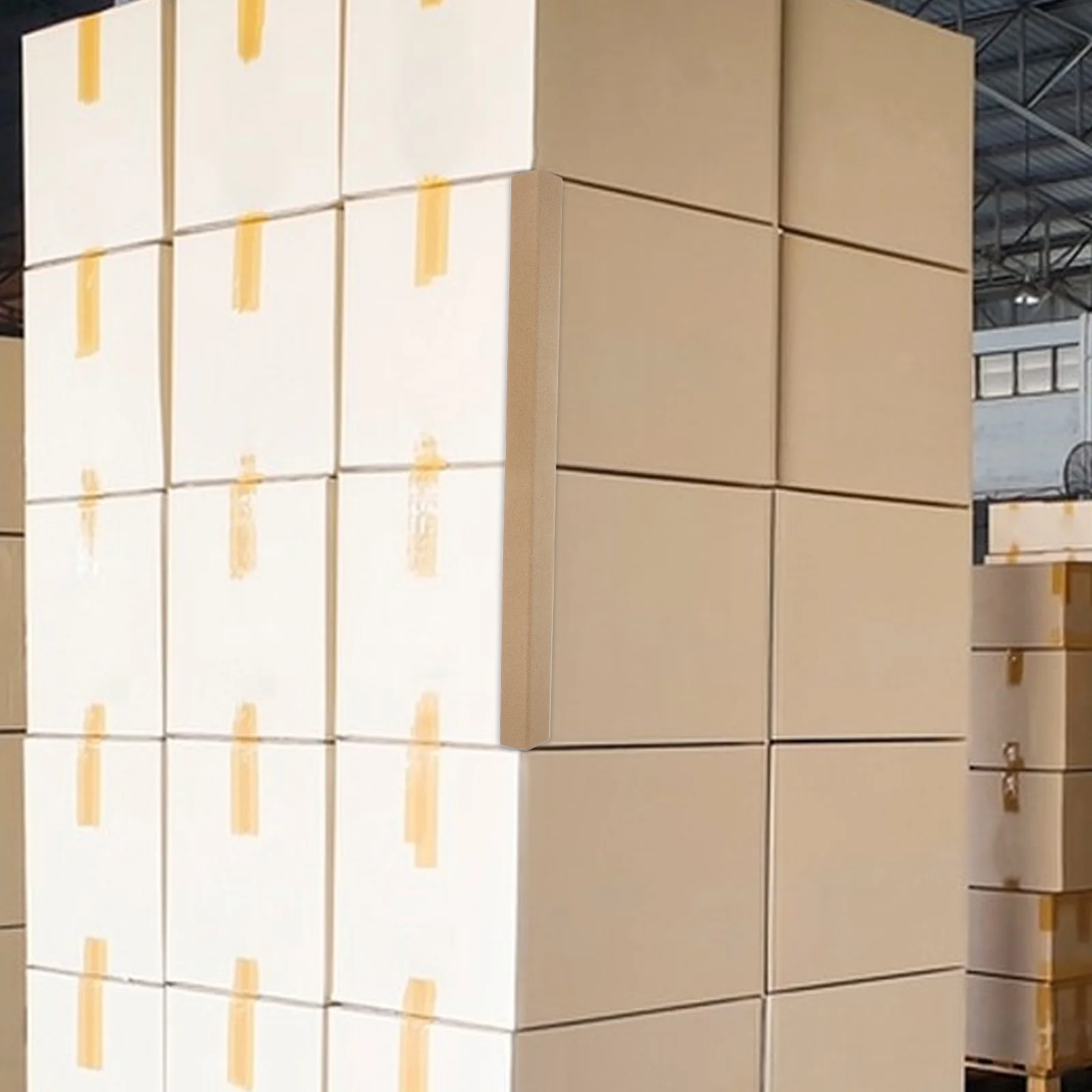 24Pcs Heavy Duty Corner Protectors L-Shaped Paper Edge Protectors for Cargo Safety Carton Packing Corner Guard for Transport