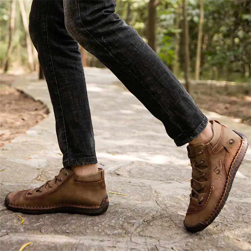 Number 44 Nonslip Men's Sneakers Top Grade Casual White Men's Boots Men's Summer Breathable Shoes Sport Raning Besket