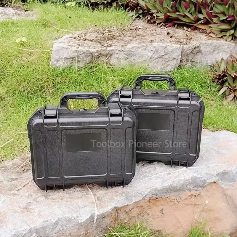 Waterproof Hard Case Toolbox With Pre-cut Sponge Safety Tools Storage Box Protector Hardware Tool Box Organizer