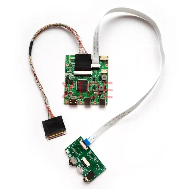 Kit DIY Driver Controller Board For B133XW01 V0/V1 B133XW02 V0/V1 40Pin LVDS USB-C Mini-HDMI 13.3" TYPE-C Laptop Screen 1366x768