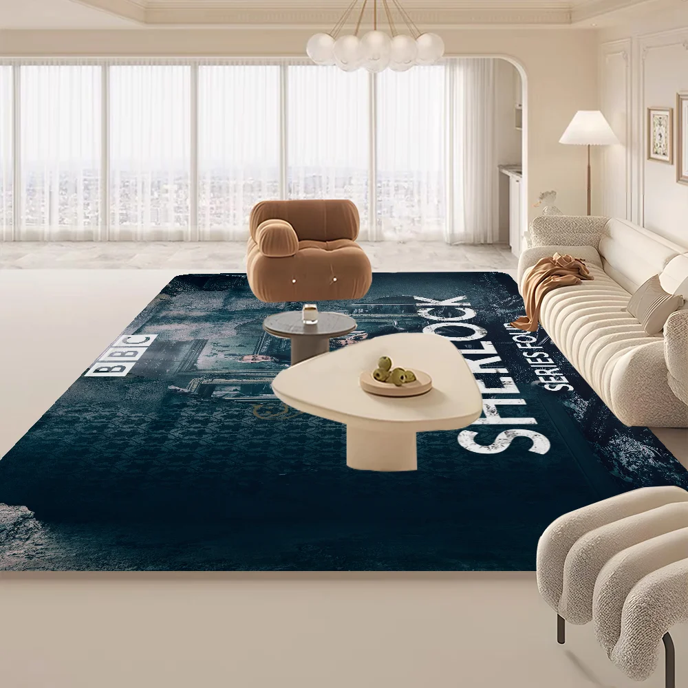 Sherlock Movie Kitchen Mat Nordic Style Bedroom Living Room Doormat Home Balcony Anti-Slip Welcome Rug