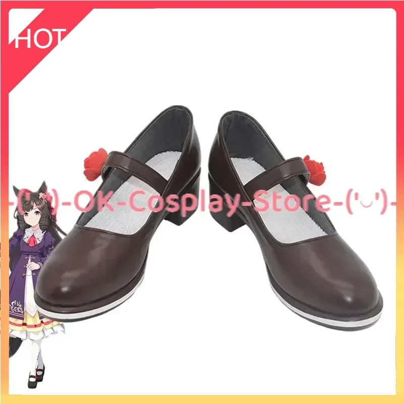 

[Custom Made] Daiichi Ruby Cosplay Shoes Game Pretty Derby Cosplay Prop Halloween Carnival Boots PU Leather Shoes