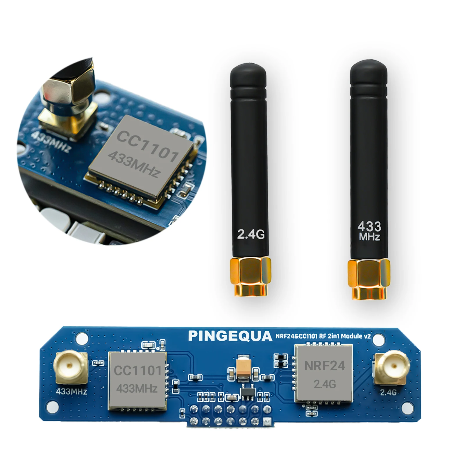 

Модуль M5Stack Cardputer ADV Hydra-424 RF, NRF24 + CC1101 (433 МГц), улучшенная конструкция антенны, автоматическое переключение, стабильное питание