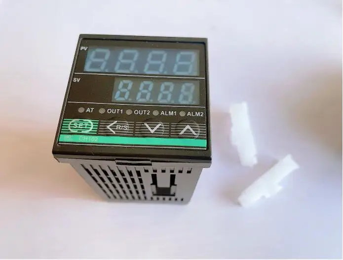 Controlador de Temperatura Pid Ch102fk02-m An-nn Saída do Relé Ch102fk02-v An-nn Saída Ssr 100240vac 0400c Ch102