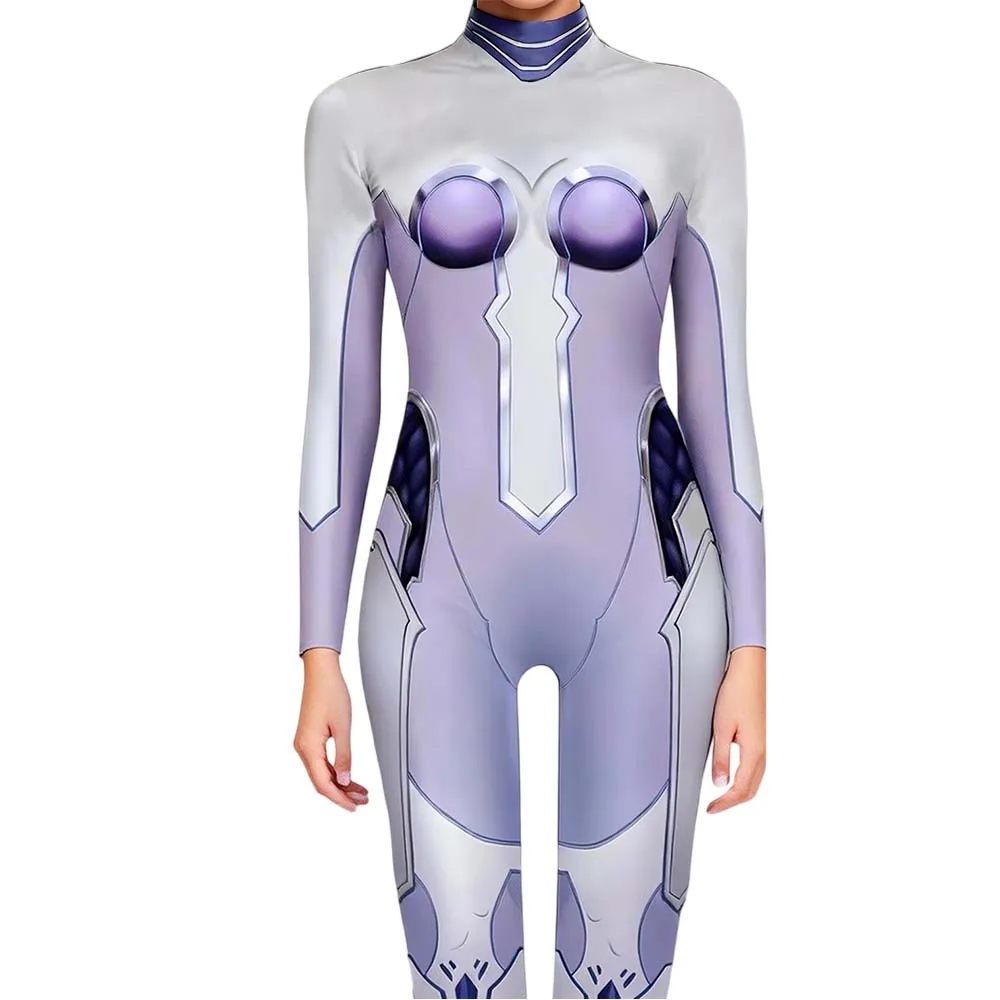 

Halloween Adults Rivals Woman Fantastic 4 Cosplay Costumes Superhero Zentai Suit Bodysuit Party Jumpsuits