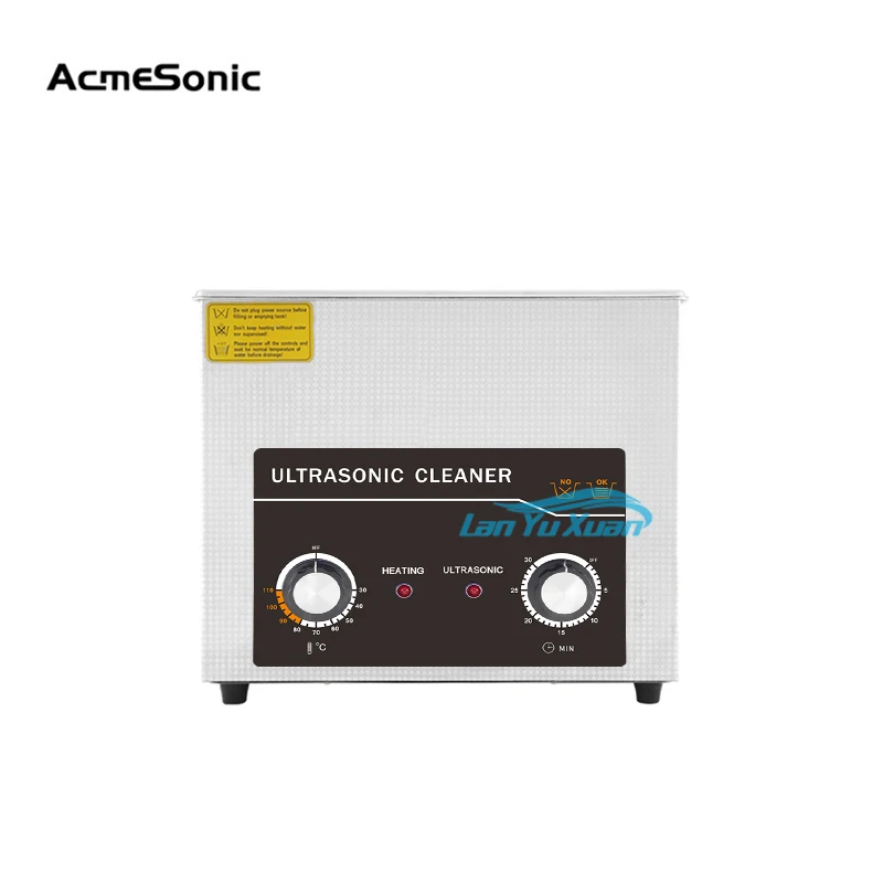 

acmesonic 40K Laboratory Ultrasonic Cleaner 3L Cleaning Machine for Parts