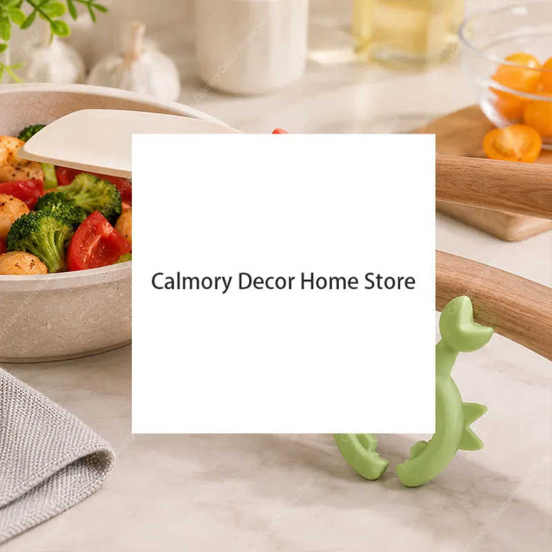 Silicone Spatula Rack Small Crab Anti Scalding Overflow Pot Spoon Holder Clip Universal Rack Kitchen Gadgets Посуда Для Кухни