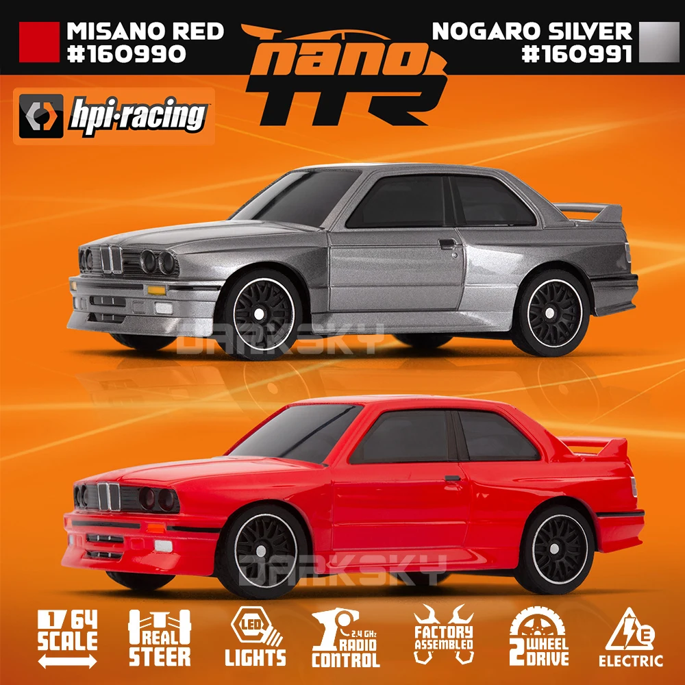 �y�Z�[�����zHPI 160990 160991 NANO-TTR 1/64 �~�j�d�� RC �����[�g�R���g���[���I�����[�h�J�[�f�X�N�g�b�v��l�q���̂�������