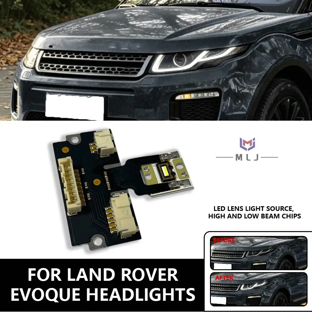 

Angel Eye Chip For Land Rover Evoque 2016-2018 Headlight DRL LED Lens Light Source Board High and Low Beam Chip Car Accessories