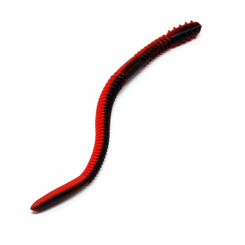 Angelköder Simulation Regenwurm Weichköder 10cm 3,6g Nudelwurm PVC Künstliche Köder Set 10 Stück ANGEBOT – Detail 7