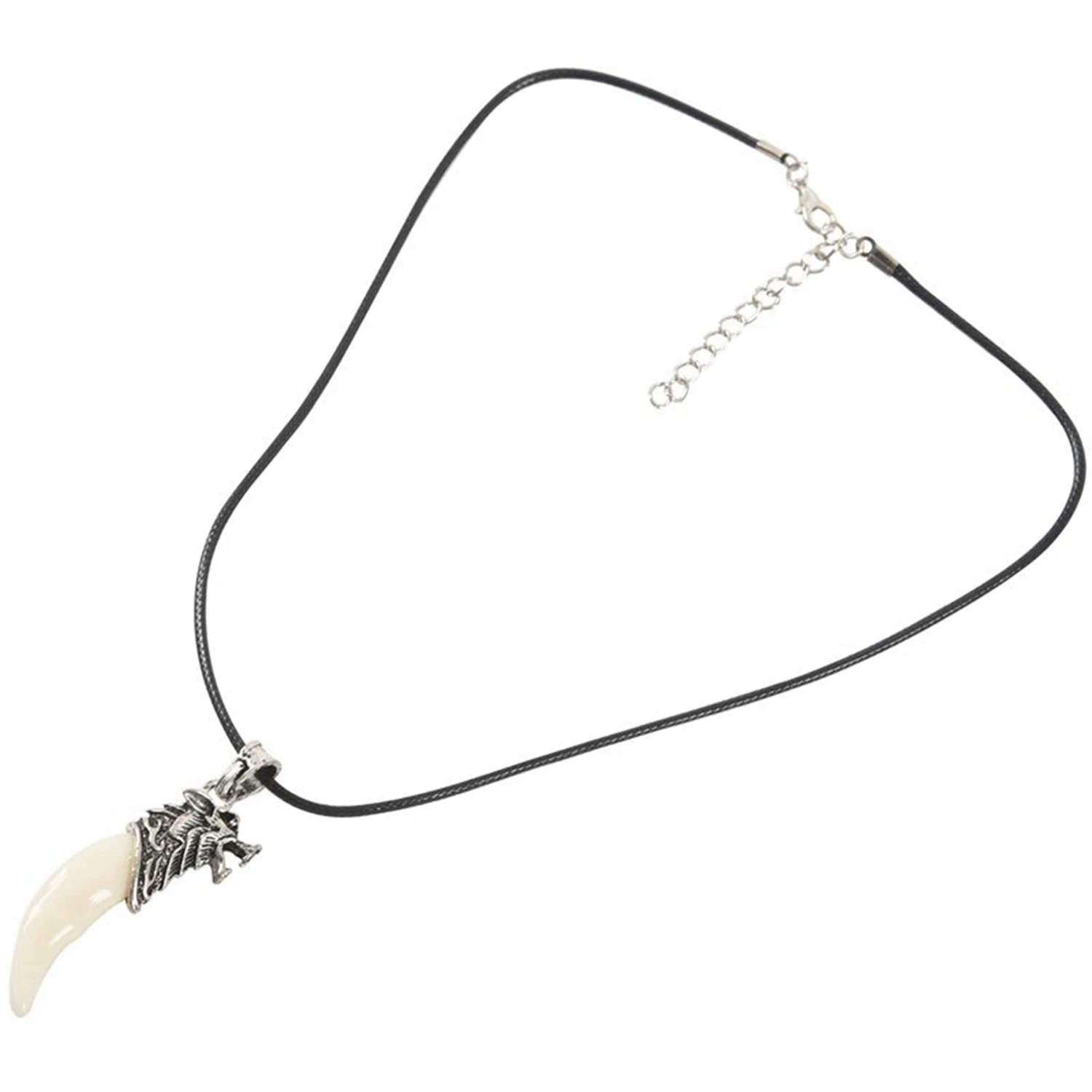 FZFZ Kalung Pria Perhiasan Kalung Liontin Mendominasi Titanium Baja