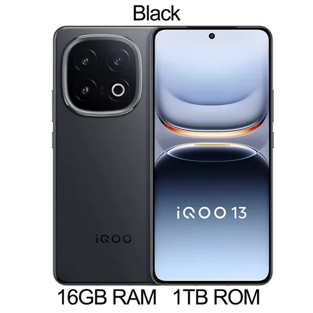 Original ViVO iQOO 13 Snapdragon 8 Elite 50MP Rear Camera OIS 6.82