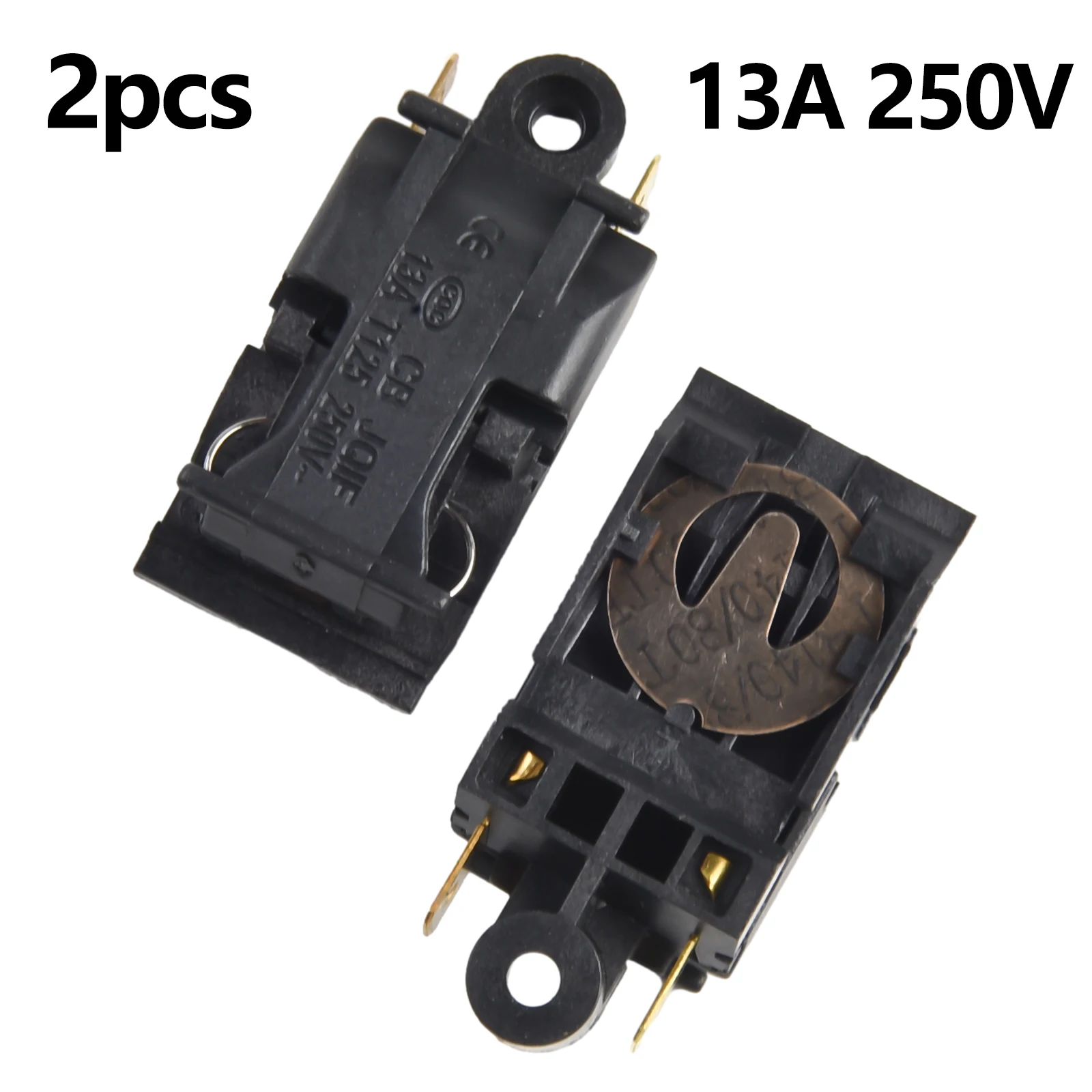 2PCS Kettle Switches 13A/16A 250V Thermostat Switch Steam Kettle Switch Automatic Power Off Switch Electric Kitchen Tools