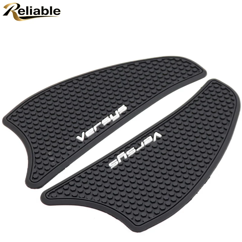 Untuk Kawasaki 2016 - 2021 New Versys 1000 Versys1000 VERSYS 1000 NEW Stiker Tangki Bahan Bakar Samping Anti Selip untuk Sepeda Motor Bantalan Tahan Air
