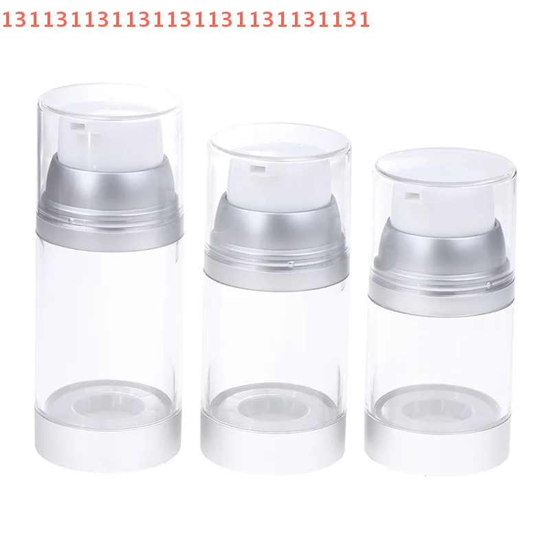 حاوية سفر محمولة 100/120/150 مللي جرة مضخة بدون هواء قابلة لإعادة الملء كريم غسول زجاجة فارغة زجاجة فرعية للتنقل #6