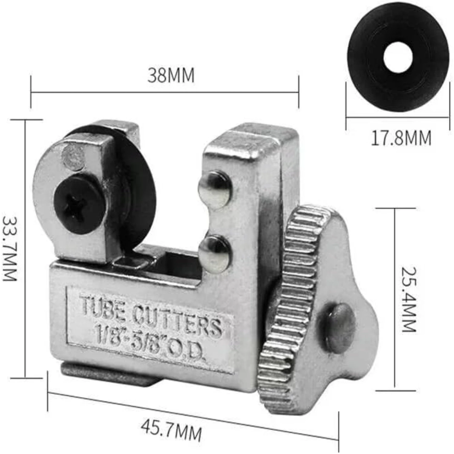 Must-have compact and efficient precision cutter for enthusiastic mechanics, plumbers, and DIYers. Achieve smooth, clean, and ac