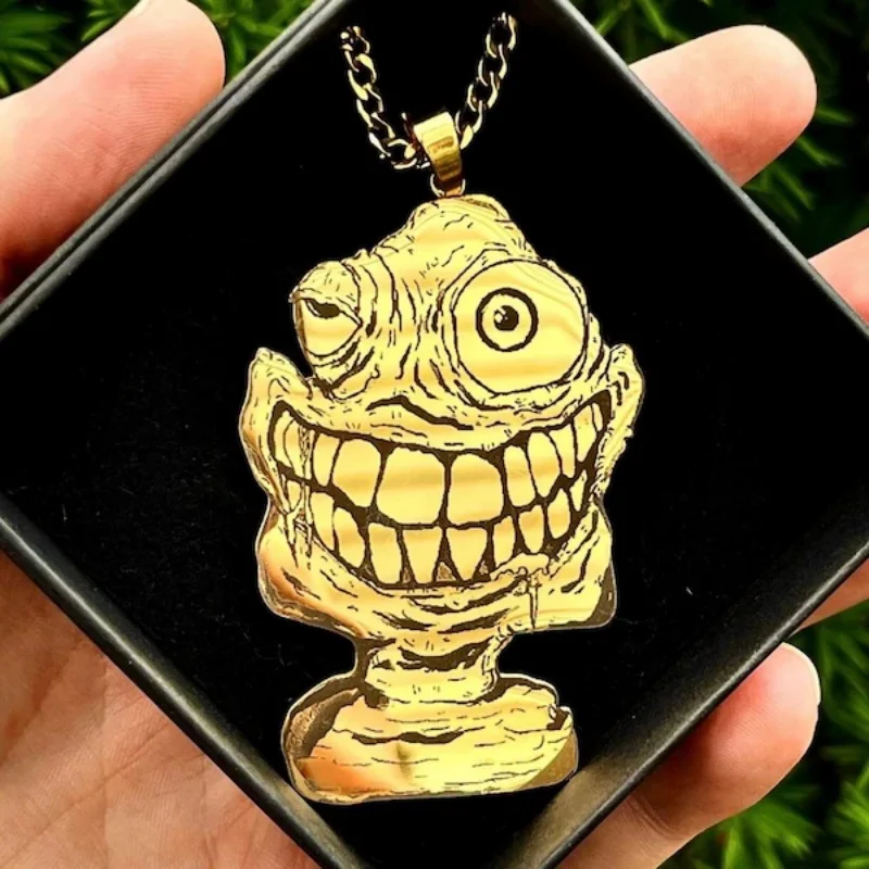 

Индивидуальное фото-колье с лазерной гравировкой, стильный модный кулон из нержавеющей стали для женщин и мужчин, подарок с возможностью персонализации.