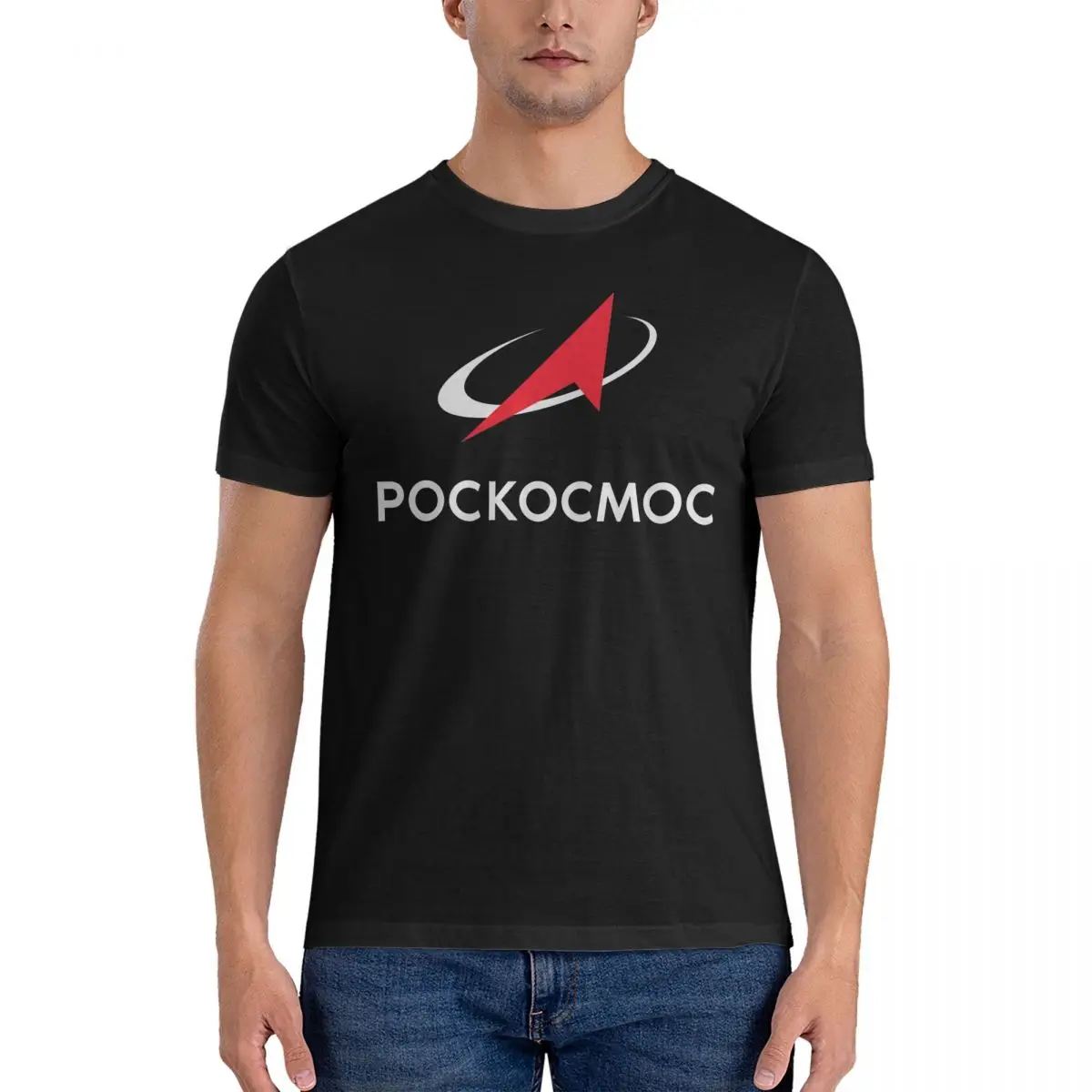 Men Stunning T Shirts Roscosmos Cotton Clothes Casual Short Sleeve Round Neck Tee Shirt 6XL T-Shirt