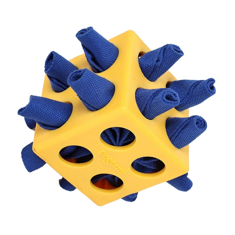 Cubo da sniffare per cani, giocattolo foraggiamento ad alimentazione lenta per addestramento dropship antistress