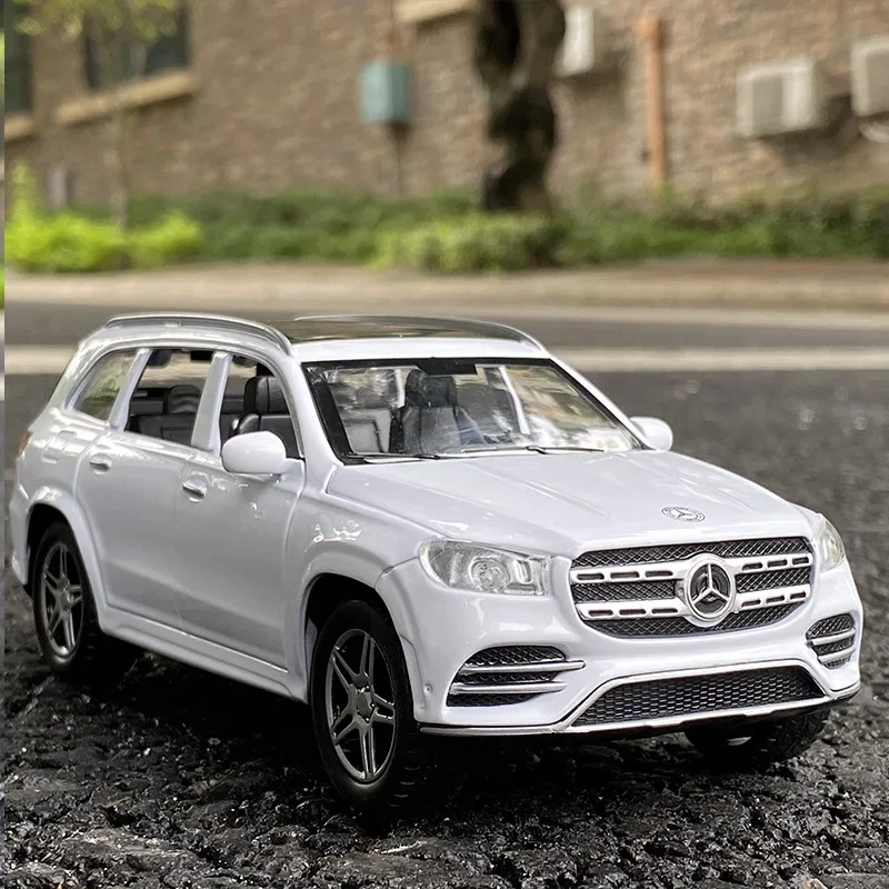 2020 New Arrival 1:32 GLS 580 Simulation Alloy Toy Cars Diecast Pull Back SUV Car Model Children Toys Vehicles Gift V166Fashion