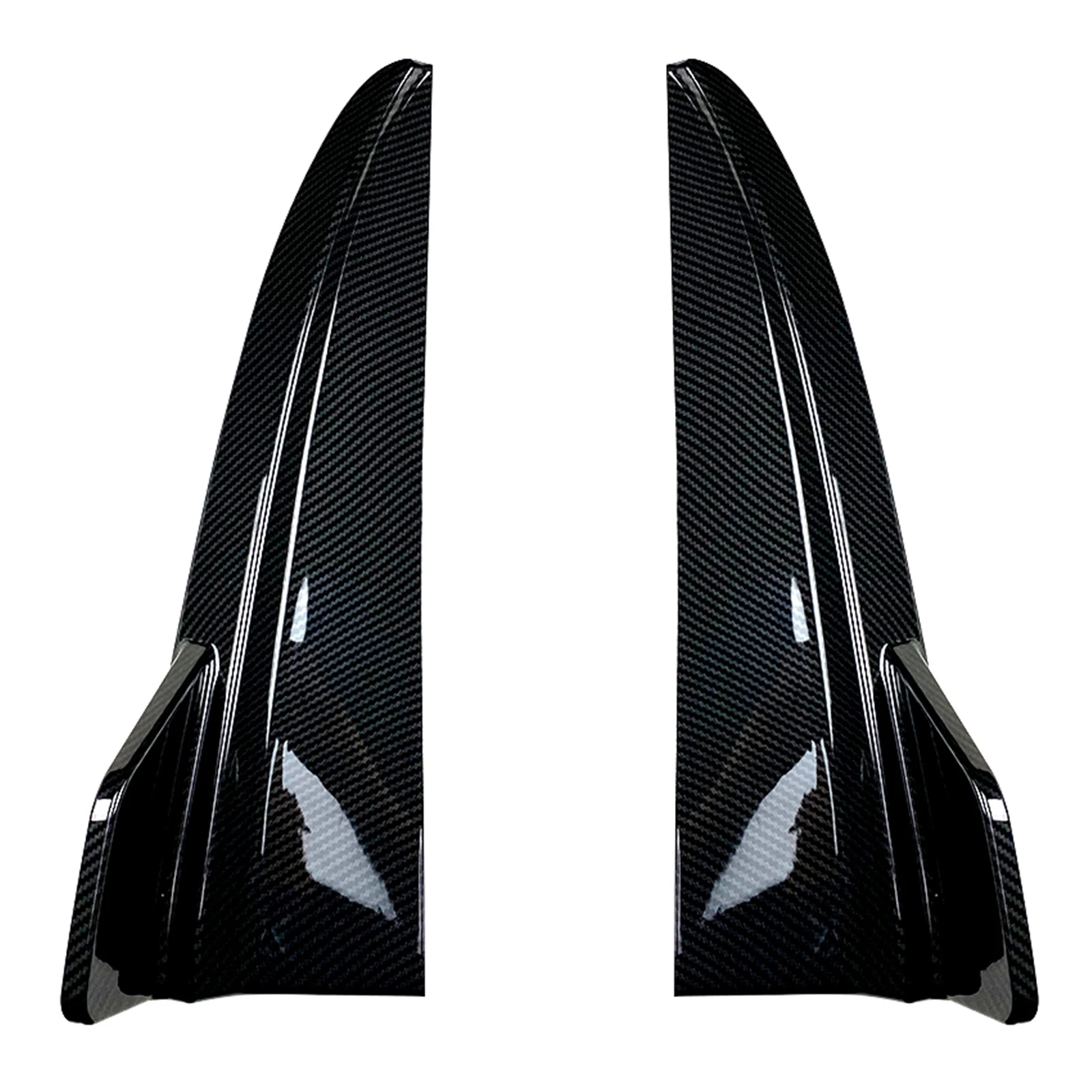 Rear Bumper Diffuser Side Spoiler Cover Lip Protector For Mercedes Benz C Class W205 C180 C200 C260 C43 2015-21 AMG Sport 4 Door