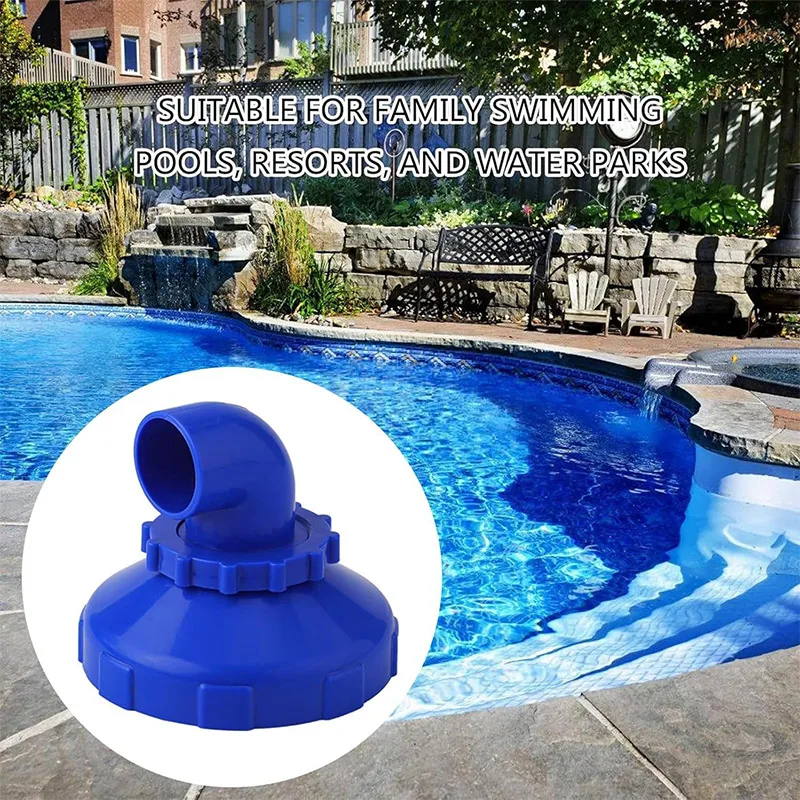 1/2 boquilla para piscina Intex Bestway 360 ° Accesorios giratorios del boquilla de entrada de la piscina de la ventilación de la salida de repuesto